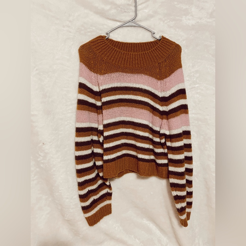 Multicolored Knit Sweater